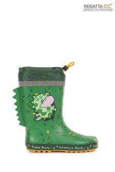 Regatta Green Peppa Pig™ Puddle Wellies (243789) | AED218
