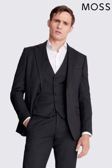 Moss Charcoal Stretch Suit: Jacket (244102) | $196