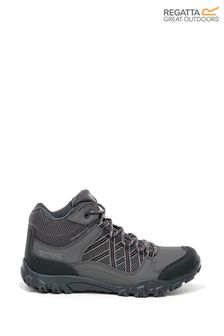 Regatta Grey Junior Edgepoint Mid Walking Boots (244170) | €77