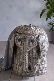 Coș de rufe muradare din ratan model elefant (244235) | 641 LEI