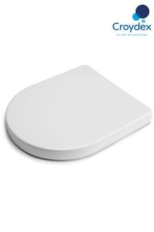 Croydex White Eyre Flexi Toilet Seat (245521) | ₪ 186