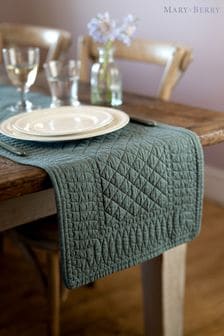 Mary Berry Green Signature Cotton Table Runner Table Runner