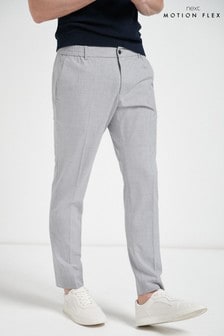 Light Grey Motionflex Trousers With Elasticated Waist (246682) | €10
