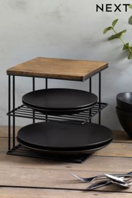 Black Bronx Plate Rack Storage Jar (246976) | €21
