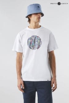 Pretty Green Mystic Paisley Logo T-Shirt (248844) | $80