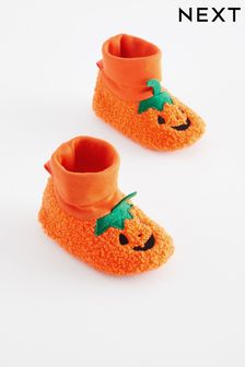Orange Halloween Pumpkin Baby Socks (0mths-2yrs) (249173) | 7 € - 8 €