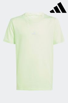 adidas Lime Essentials 3-Stripes Cotton T-Shirt (250324) | SGD 35