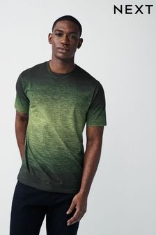 Green Chest Graphic Dip Dye T-Shirt (251042) | 28 €
