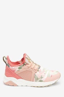 Pink Floral Print Trainers (251204) | €12.50 - €15.50