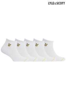 Lyle & Scott White Socks Five Pack (251417) | 28 €