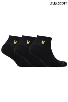 Набор из 3 пар черных спортивных носков Lyle & Scott (251704) | €17