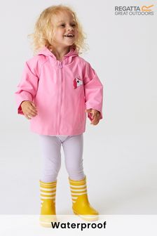 Regatta Pink Waterproof Shell Character Jacket (252079) | $48