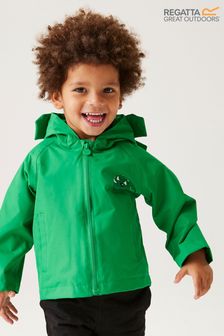 Зеленый - Regatta непромокаемая куртка Character ракушек (252269) | €37