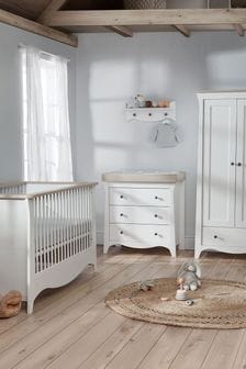 Cuddleco White Ash Clara 3 Piece Nursery Furniture Set (252303) | €1,133