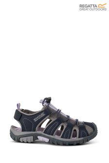 أزرق - Regatta Junior Westshore Sandals (252777) | 166 د.إ