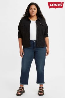 Levi's® Cobalt Layer Denim Blue Levi's® Night is Young Boyfriend Mid Rise Curve Jeans (252970) | €136