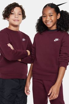 Rot - Nike Club Fleece-Sweatshirt (253931) | 59 €
