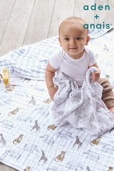 White aden + anais Kids White Dream Blanket Jungle Cotton Muslin (254184) | €72