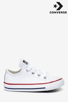 Converse Chuck Taylor Leather Infant Trainers