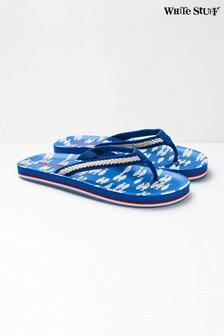 Tongs White Stuff Koi Fish en EVA bleues