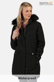 Черный - Непромокаемая куртка Regatta Serleena II (257321) | €47