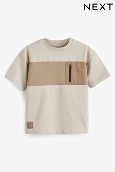 Stone Short Sleeve Utility T-Shirt (3-16yrs) (257997) | KRW14,900 - KRW23,500
