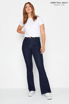 Long Tall Sally Blue Denim Kickflare Jeans (258326) | $60