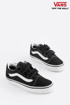 Черный/белый - Vans кроссовки для мальчиков Old Skool (259141) | €53
