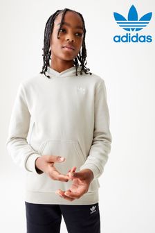 Kremowy - Bluza z kapturem Adidas Originals Junior (259453) | 210 zł