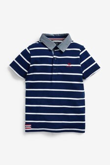 Polo rayé (3-16 ans)