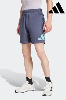 adidas Blue Train Essentials Logo Training Shorts (259796) | $48