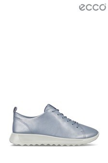 ECCO® Flexure Blue Runner Leather Lace Trainers (261378) | €154