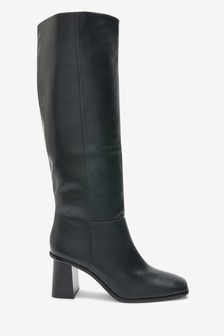 Cuissardes à talons évasés