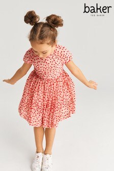 Baker by Ted Baker Pink Spot Dress