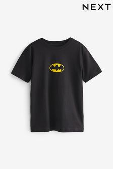 Black Batman Short Sleeve Small Graphic T-Shirt (3-16yrs) (262804) | €9 - €15