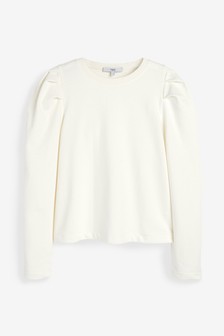 Volume Sleeve Comfort Sweatshirt