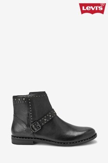 Bottines Levi's® noires cloutées