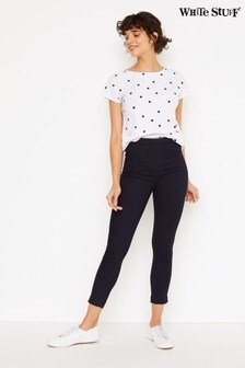 Jegging White Stuff Jade bleu court