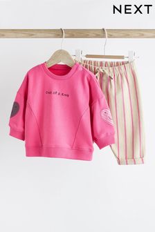 Pink 2pc Baby Sweater & Trousers Set (263925) | 22 € - 25 €