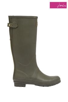 Joules Green Field Wellies With Adjustable Back Gusset (264203) | KRW82,100