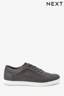 Grey Regular Fit Smart Casual Trainers (264396) | €19