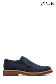 Azul - Zapatos de ante claro Derby Clarkdale de Clarks (264738) | 156 €