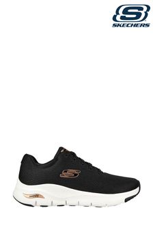 Skechers Black/White Arch Fit Big Appeal Womens Trainers (264833) | €118