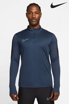 Temno mornarsko modra - Nike majica s polovično zadrgo  Dri-fit Academy (265413) | €23