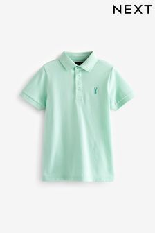 Green Mint Short Sleeve Polo Shirt (3-16yrs) (266257) | $11 - $19