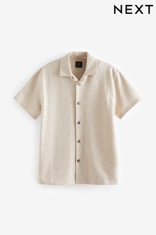 Stone Geo Short Sleeve Shirt (3-16yrs) (267128) | $21 - $29