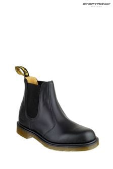Черный - Черные ботинки без застежек Dr. Martens B8250 (267334) | €142