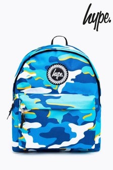 Blue 2025 camouflage backpack