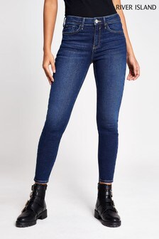 Jean River Island Amelie Hayes à taille mi-haute