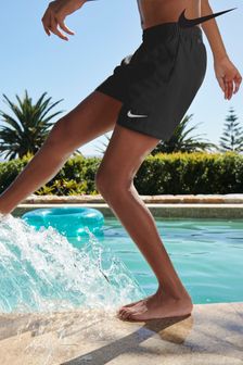 Negru - Pantaloni scurți de baie esențial pentru volei Nike (268144) | 131 LEI
